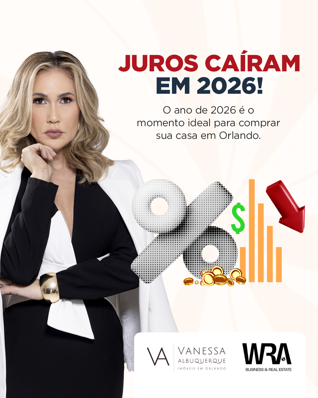 O mercado imobiliário começou 2026 com uma ótima notícia para quem estava esperando o momento certo para comprar um imóvel nos Estados Unidos: as taxas de financiamento imobiliário atingiram os níveis mais baixos dos últimos três anos.